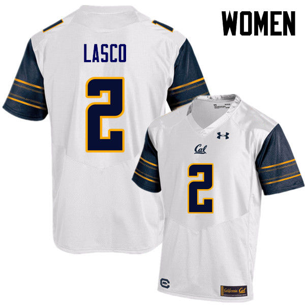 Women #2 Daniel Lasco Cal Bears (California Golden Bears College) Football Jerseys Sale-White